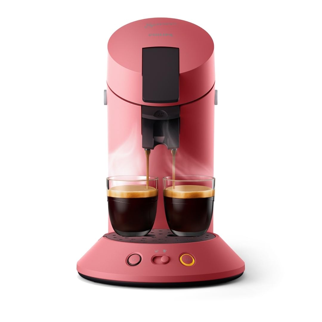 Machine à café à dosettes Norivo CSA210/35 – Coffee Boost, Rouge Tendre | Norivo