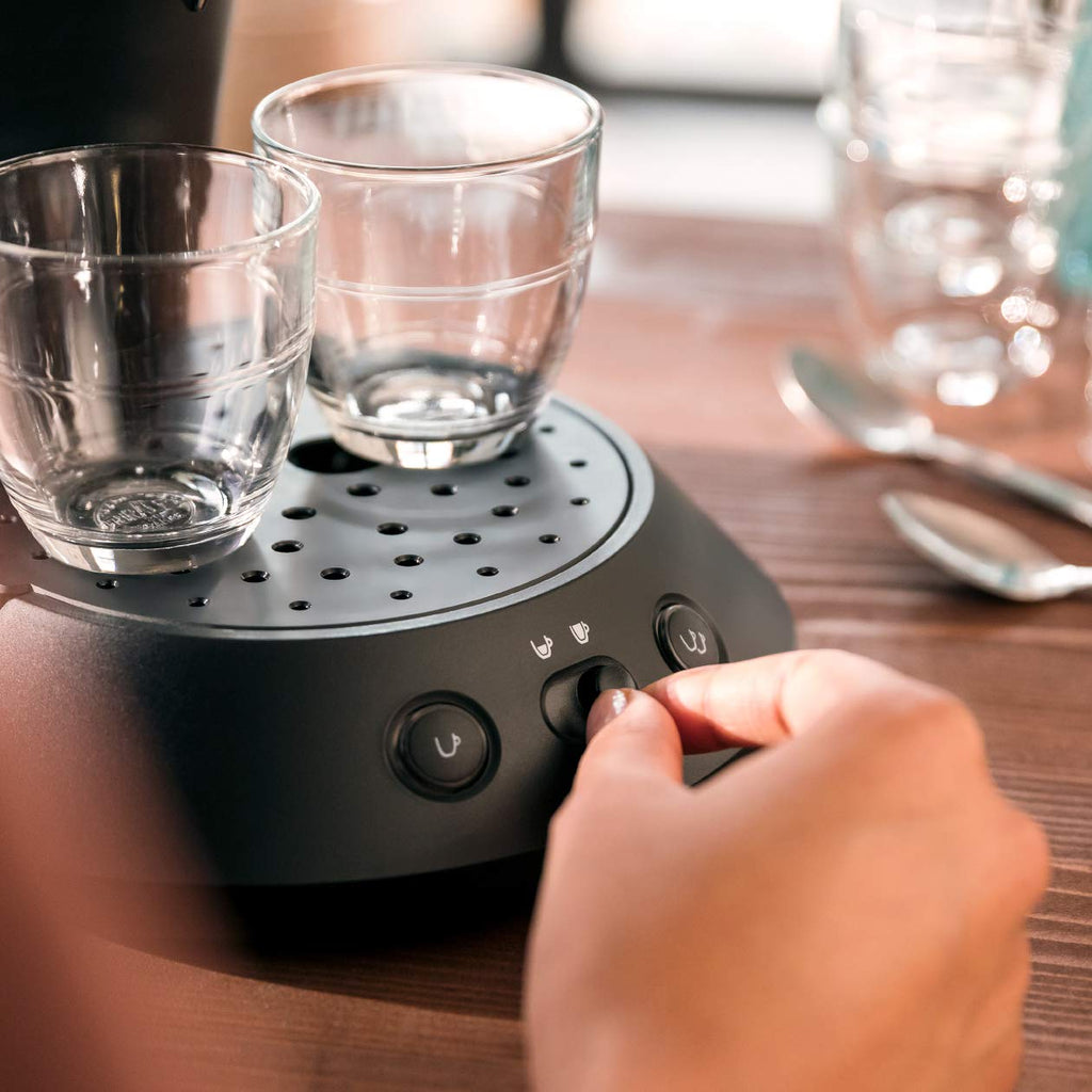 Machine à café à dosettes Norivo CSA210/61 – Crema Plus, Noir Intense