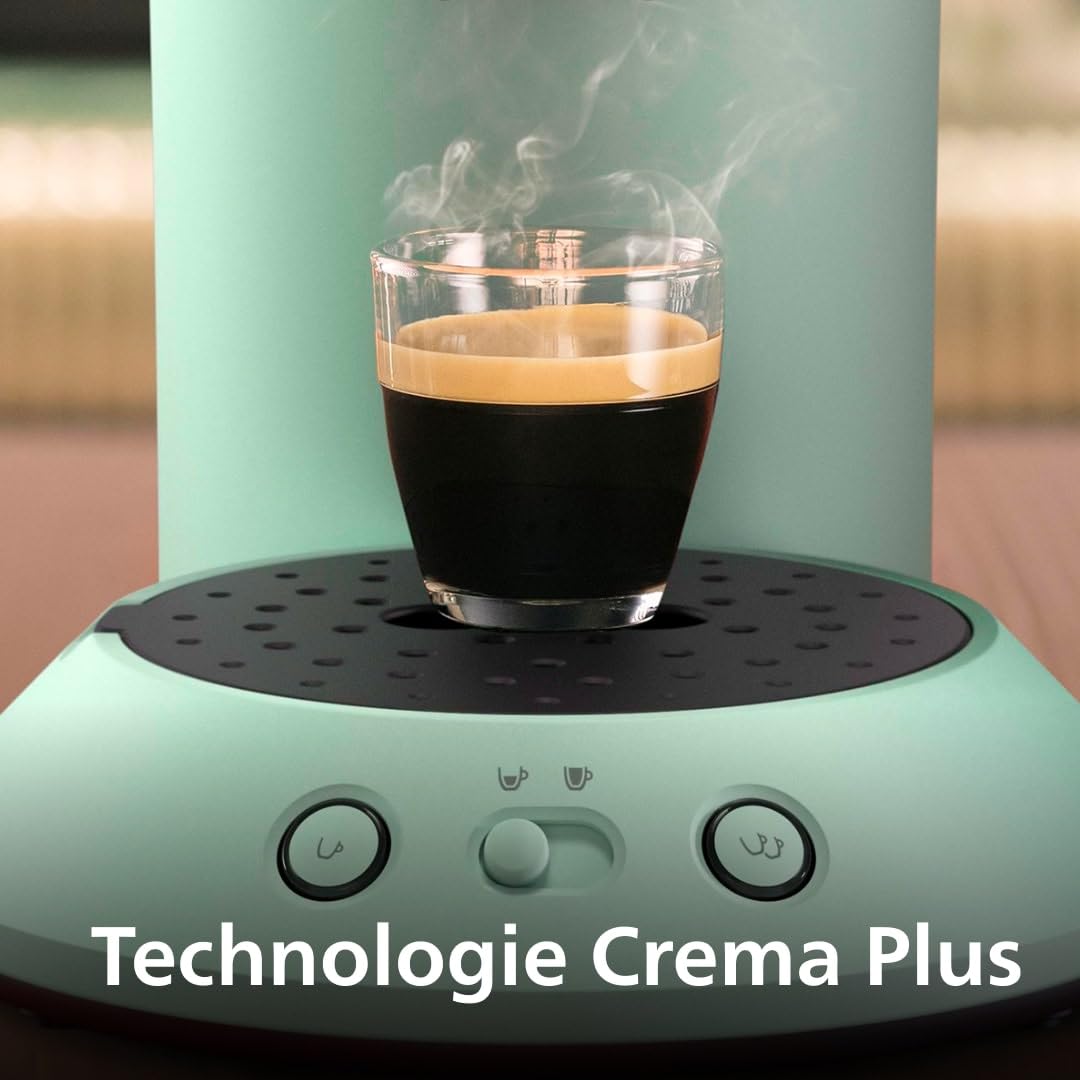 Machine à café à dosettes Norivo CSA210/80 – Coffee Boost, Vert Désert