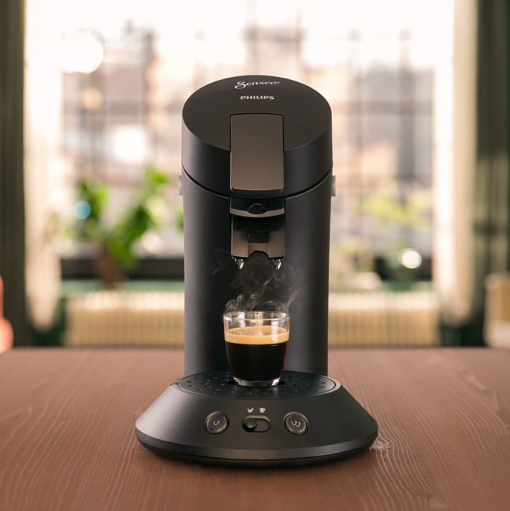 Machine à café à dosettes Norivo CSA210/22 – Intensité réglable, Noir