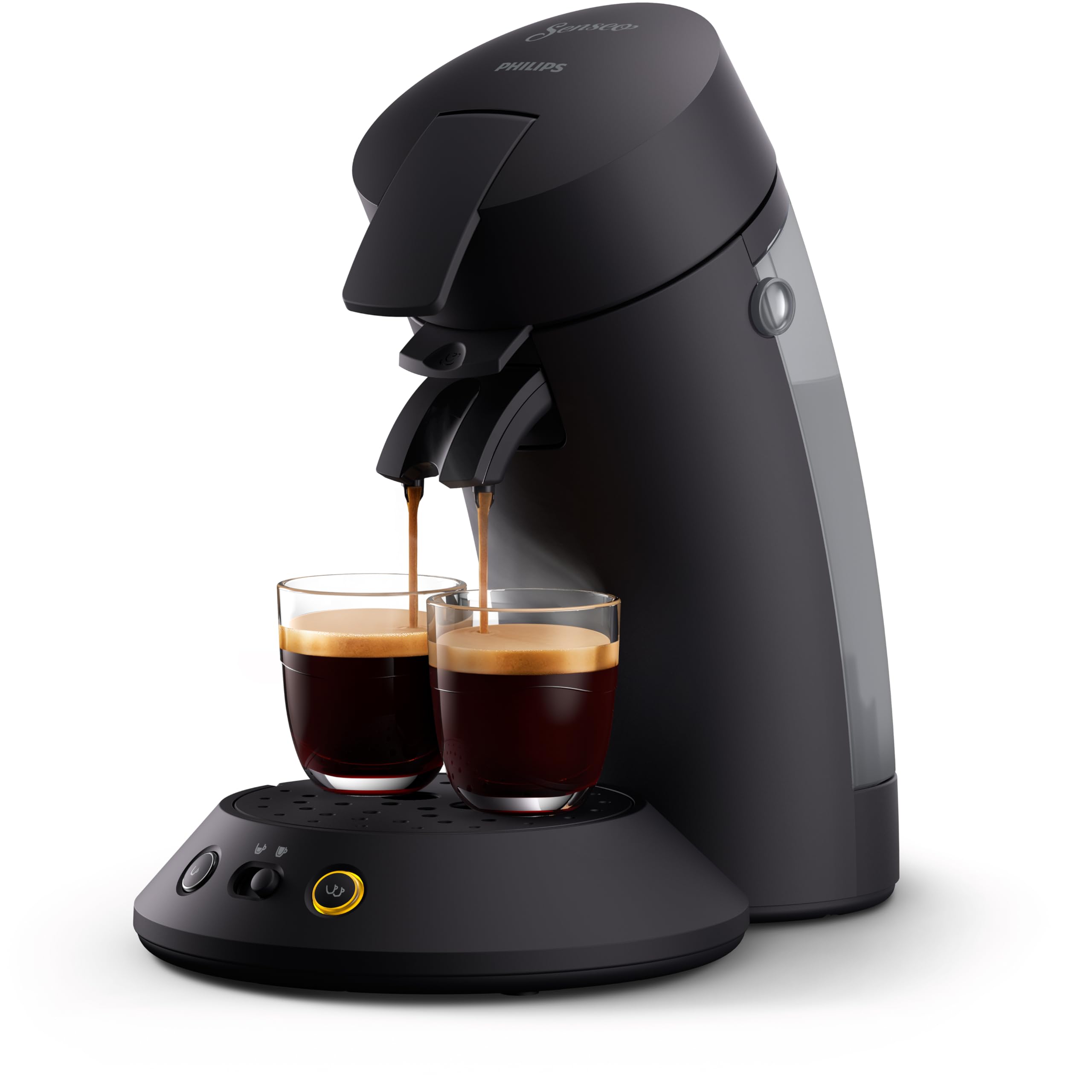Machine à café à dosettes Norivo CSA210/61 – Crema Plus, Noir Intense | Norivo
