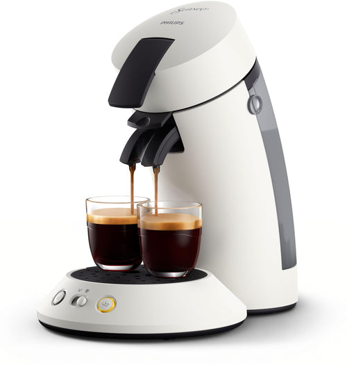 Machine à café à dosettes Norivo CSA210/11 – Coffee Boost, Blanc | Norivo